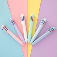 เครื่องเขียน ECOCOKU สารพัดประโยชน์ที่สร้างสรรค์นักเรียน6 In 1ปากกาลูกลื่น6สีปากกาปากกาหลายสีปากกาลูกลื่นปากกามาการอง