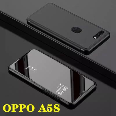 ส่งจากกรุงเทพ เก็บเงินปลายทาง เคสเปิดปิดเงา Case OPPO A5S เคสออฟโป้ OPPS A5s Smart Case Oppo A5s เคสกระจก เคสฝาเปิดปิดเงา สมาร์ทเคส เคสตั้งได้ Oppo A5s Sleep Flip Mirror Leather Case With Stand Holder เคสมือถือ เคสโทรศัพท์ รับประกันความพอใจ
