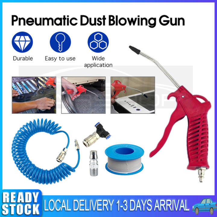 Pneumatic Dust Blowing Gun High Pressure Air Gun Air Cleaner Nozzle