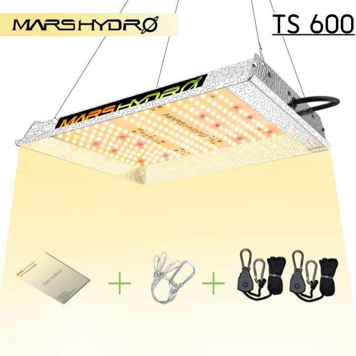 mars-hydro-ts600-ไฟปลูกต้นไม้-รุ่น-ts600-led-grow-light-sun-like-full-spectrum-plants-growing-lights-for-outdoor-amp-hydroponic-indoor-for-seeding-veg-bloom-stage-in-grow-tent-or-green-house-by-mars-h