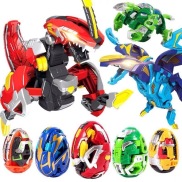 Siêu khuyến mãi Trứng đồ chơi biến hình thành khủng long, biền hình robot