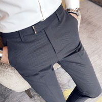 Fast Shipping New 2023 MenS Slim -Fitting Small Feet West Pants Korean Version Of Trendy Casual Feeling, Summer Thin