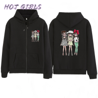 Hot Girls เสื้อฮู้ด เสื้อแขนยาวอบอุ่น หลวมและสบาย สบายๆ เท่ ชิค สไตล์ WWY2393GZL 39Z230927