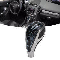 คริสตัล LED เกียร์ SHIFT KNOB HEAD 7 สีอัตโนมัติ Touch เปิดใช้งานสำหรับ M12 M10 M8 รถ Shifter LEVER