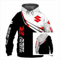 แฟชั่นใหม่ Suzuki GSX R - เสื้อเชิ้ตผู้ชาย - เสื้อสวมหัว Hoodie XS ถึง 4XL ด้านบน 2023