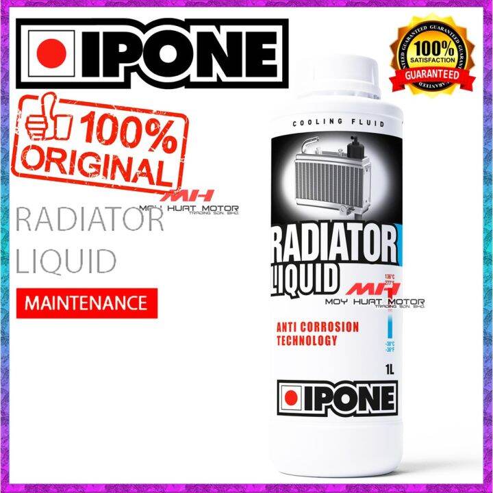 100 Original IPONE Radiator Liquid 1 Liter Motorcycle Engine Oil