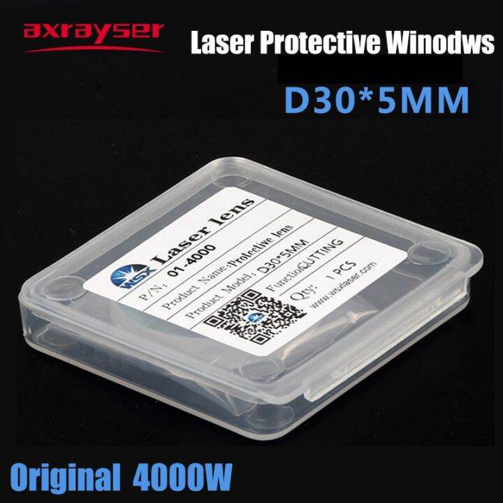 เลเซอร์ไฟเบอร์-wsx-เลนส์ป้องกันเดิม30x5mm-0-4000w-สำหรับการตัดที่มีประสิทธิภาพ-kc13-kc15-nc30หัวเลเซอร์ซิลิกาออปติคอล