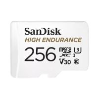 เม็มโมรี่การ์ด\ 256 GB MICRO SD CARD (ไมโครเอสดีการ์ด) SANDISK HIGH ENDURANCE MICROSD CARD (SDSQQNR-256G-GN6IA)\