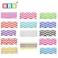 HRH Chevron Zig Zag For Macbook Air Silicone Keyboard Cover Protector Film Skin For Macbook Pro Retina Display 13 quot; 15 quot; 17 quot;