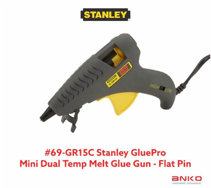 STANLEY GLUEPRO MINI DUAL TEMP MELT GLUE GUN Lazada