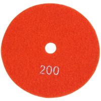 5 inch 125mm Wet Diamond Polishing Pads Marble Granite Grits 200