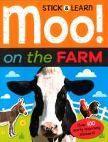 Plan for kids หนังสือต่างประเทศ Stick &amp; Learnon The Farm ISBN: 9781787001602