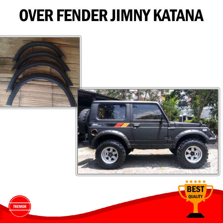 Over fender jimny katana 1 set / Over fender jimny katana 1 set isi 4