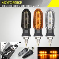 For KAWASAKI Ninja 400 650 300 250R 250 H2 H2R ER6N ER6F Mini 3LED Motorcycle LED Turn Signal Brake Light Amber Flashing Lamp