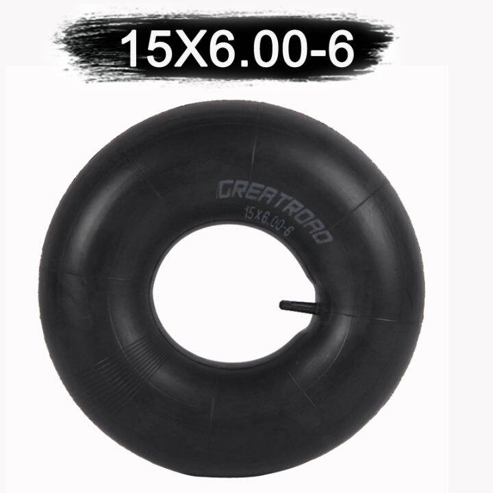 15X6.006 Replacement Inner Tube for Garden Carts, Lawn Mowers