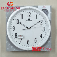 DOGENI Wall Clocks นาฬิกาแขวน [14 นิ้ว] รุ่น WNP039WT (ขอบสีขาว)