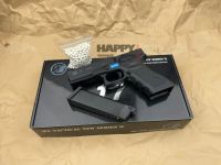 บีบีกันระบบอัดแก๊ส WE Glock17 Gen3 สีดำ ฟรี!!! ของแถมพร้อมเล่นครบชุด