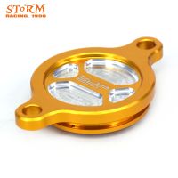 CNC Billet Motorcycle Engine Oil Plug Filter Cover Cap For SUZUKI RMZ250 RMZ 250 RMZ450 450 RMX450Z 450Z 450 Z 2007-2017 2018