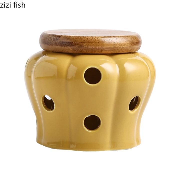 hotx-dt-garlic-ginger-jars-lid-refined-storage-candles-color-organizer