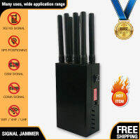 2023（COD）8-band UHF / VHF / GSM / CDMA / DCS / PHS / 3g / 4g / wifi / GPS jammer ไร้สาย, โทรศัพท์มือถือ gpswifi, บรรจุภัณฑ์แบบชาร์จไฟได้