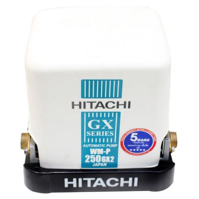 ( PRO+++ ) โปรแน่น.. HITACHI ปั๊มน้ำอัตโนมัติ 250 วัตต์ รุ่น WMP250GX2 (ไม่รวมติดตั้ง) |MC| ราคาสุดคุ้ม ปั้ ม น้ำ ปั๊ม หอยโข่ง ปั้ ม น้ํา โซ ล่า เซล เครื่อง ปั๊ม น้ำ อัตโนมัติ