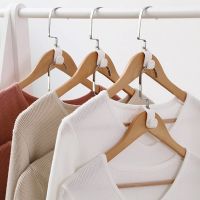 6Pcs Wardrobe Space-saving hanger Hook Closet Clothes Hanging Hook Space Saving Connector hanger Coat Stack Hanger Hook Bedroom Storage Organizer