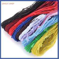 CAYCXT SHOP 1mm 20Yards กลม ริบบิ้น ยืดหยุ่นสูง เชือกยางยืด เส้นด้ายยืด สายยางยืด วงยืดหยุ่น