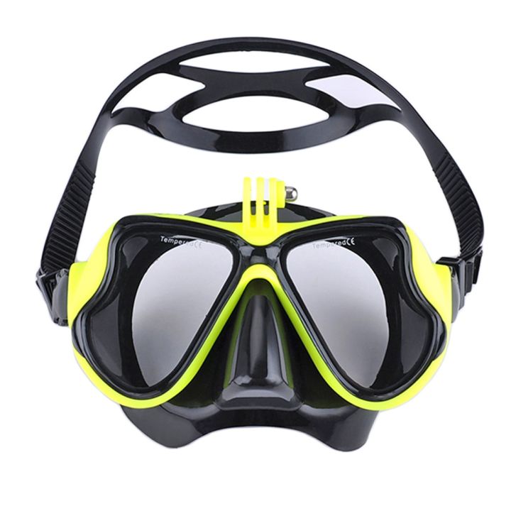 joymaysun-กล้องหน้ากากดำน้ำมืออาชีพแว่นตาว่ายน้ำหน้ากากดำน้ำท่อหายใจสำหรับดำน้ำที่ยึดสำหรับ-gopro-กล้องดำน้ำ