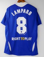 8 LAMPARD CHELSEA FINAL UCL 2012 WINNERS FULL PATCH SPONSOR FOOTBALL SHIRT SOCCER JERSEY