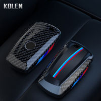 ABS Carbon Fiber Style Car Key Case Cover Shell Fob For BMW X1 X3 X4 X5 F10 F20 F30 1 3 5 7 Series F34 F07 F15 F16 F18 Keyless