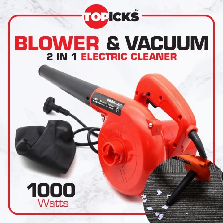 W V Electric Air Blower Vacuum Cleaner Blowing Dust Collecting