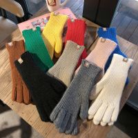 Women 39;s Winter Gloves Cute Plush Warm Riding Gloves Women Solid Gloves Womens Gloves Fluffy Work Kids Winter Gloves