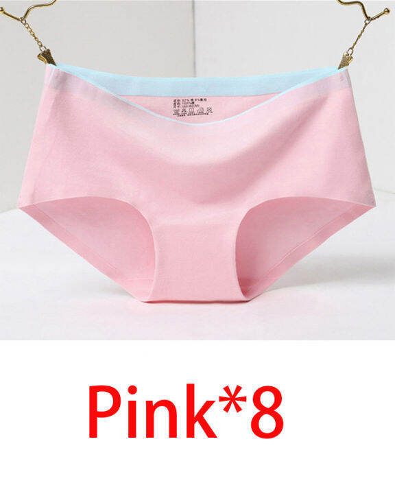 8pcs-briefs-for-women-fashion-sexy-woman-panties-solid-seamless-underpants-cpanties-for-women-cotton-underwear-girl-knickers