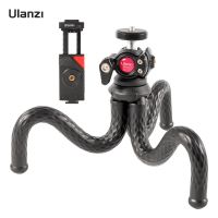 Ulanzi Ft-01ขาตั้งกล้องแบบยืดหยุ่นได้,360ขาตั้งกล้องที่จับสำหรับสมาร์ตโฟนหมุนได้หัวกลมกล้องเซลฟี่ถ่ายทอดสด