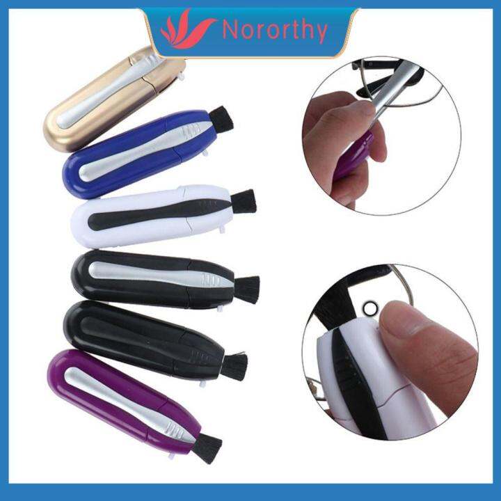 NORORTHY 2 in1 Eye Glasses Lens Cleaner Efficient Durable Eyeglass Cleaner Tool Portable