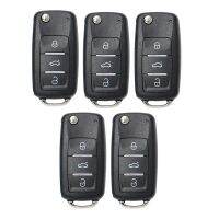 5Pcs/Lot KEYDIY NB08-3 KD Remote Control Car Key Universal 3 Button Replacement for KD900/KD-X2 KD MINI/ KD-MAX for VW MQB Style