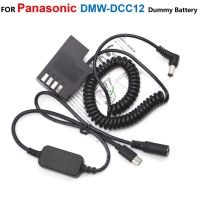 USB C Power Bank Charger Cable+DCC12 Dummy Battery DMW-BLF19 Spring DC Coupler For Panasonic Lumix DMC-G9 LGK GH3 GH3K GH4 GH5