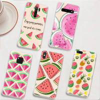 BY64 Fruit Watermelon อ่อนนุ่ม โปร่งใส เคสโทรศัพท์ หรับ Samsung A34 M52 A04 M30S A23 M23 M53 M21 A54 M30 A40S A9 A14 A04S M33 Plus