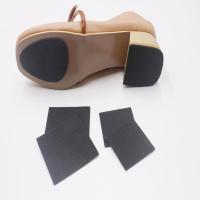 1 Pair Black Shoe Heel Protector Silent Pad High Heel Wear-resistant Sole Non-slip Stickers Self-adhesive Rubber Sticker Shoes Accessories