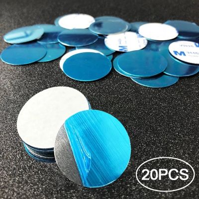 1-20PCS 30x0.3mm Round Sticker Metal Plate Disk Iron Sheet for Magnetic Mobile Phone Holder Magnet Car Bracket Patch Car Mounts