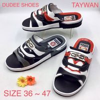 รองเท้าแตะแบบสวม (SIZE 36-47) TAYWAN (รุ่น883 พื้นหนา) รองเท้าแตะชาย รองเท้าวินเทจ