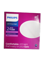 Philips โคมไฟดาวน์ไลท์ LED 24w รุ่น Meson G3 200 59471 8 นิ้ว หน้ากลม ไฟหลุม ฝังฝ้า 1130109