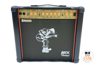 Rock ตู้แอมป์กีตาร์ไฟฟ้า 40 วัตต์ลำโพง 10"  Guitar Ampifier 40 Watt 10" รุ่น Chorus-402