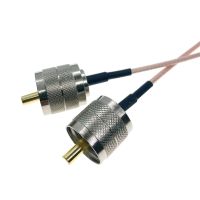 RG316 PL259 SO239 PL-259 SO-239 UHF Male to UHF male 50 Ohm RF Coax Extension Cable Pigtail Coaxial