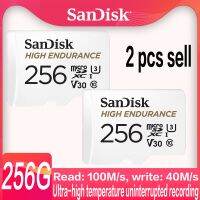 [HOT TALQQQWWEGE 583]SanDisk 2ชิ้นขายทนทานสูงไมโคร SD การ์ดความจำวิดีโอ256GB 128GB 64GB 32GB SDHC อ่านได้ถึง100ความเร็วเมตร/วินาที U3 V30 HD 4K