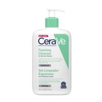 สินค้าใหม่ ส่งฟรี เซราวี CERAVE Foaming Cleanser 473ml. โฟมทำความสะอาดผิวหน้าและผิวกาย สำหรับผิวธรรมดา-ผิวมัน เป็นสิวง่าย [ FREE Delivery ]