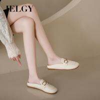 IELGY  Doudou รองเท้าผู้หญิงเบาเบานุ่มแฟชั่น Slip On พื้นผิวนุ่ม