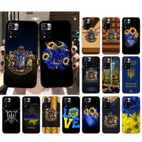 Phone Case For Xiaomi Redmi Note 11S 11 10 Pro 9Pro 8Pro Note9 9S 10S 9T Redmi 10 10C 9C 9A Ukraine Flower Case Funda Capa Cell Electrical Safety