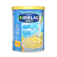 Bột Ăn Dặm Ridielac Gold Gạo Sữa - Hộp Thiếc 350G thumbnail