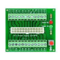 【Best-Selling】 Buysob 24/20-Pin ATX DC Power Supply Breakout Board Module 24Pin ATX To Terminal